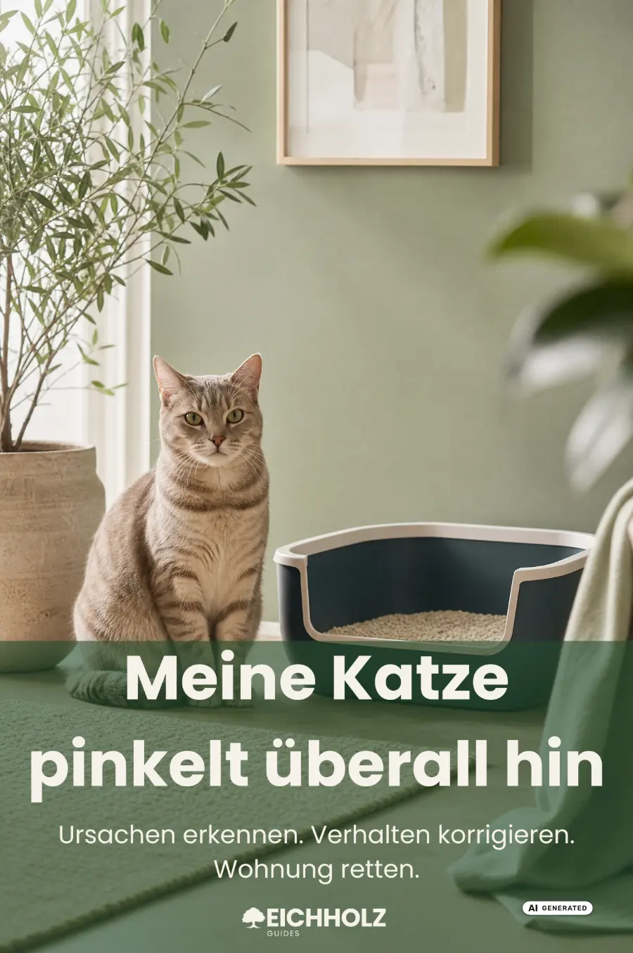 Cover des Guides Meine Katze pinkelt überall hin